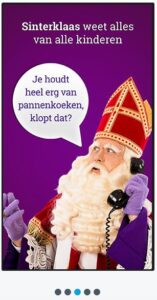 bellen met sinterklaas